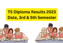 TS Diploma Results 2023 Date, 3rd & 5th Semester