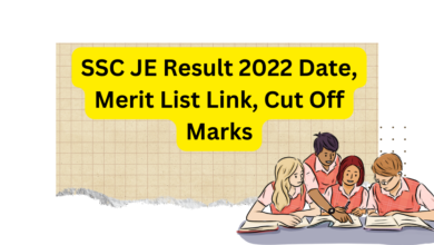 SSC JE Result 2022 Date, Merit List Link, Cut Off Marks
