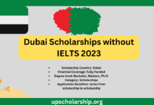 Dubai Scholarships without IELTS 2023