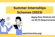 Summer Internships Schemes (2023)