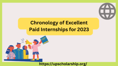 Chronology of Excellent Paid Internships for 2023