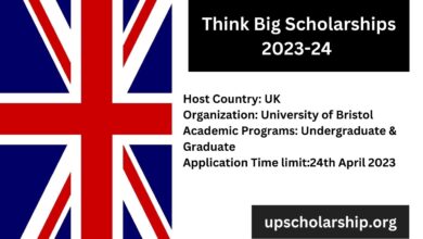 Think Big Scholarships 2023-24