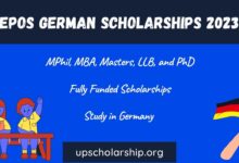 EPOS German Scholarships 2023