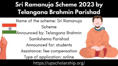 Sri Ramanuja Scheme 2023 by Telangana Brahmin Parishad: Application Procedure