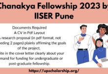 Chanakya Fellowship 2023 by IISER Pune: Application procedure, eligibility criteria (Apply Now)