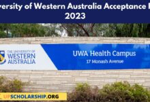 University of Western Australia Acceptance Rate 2023