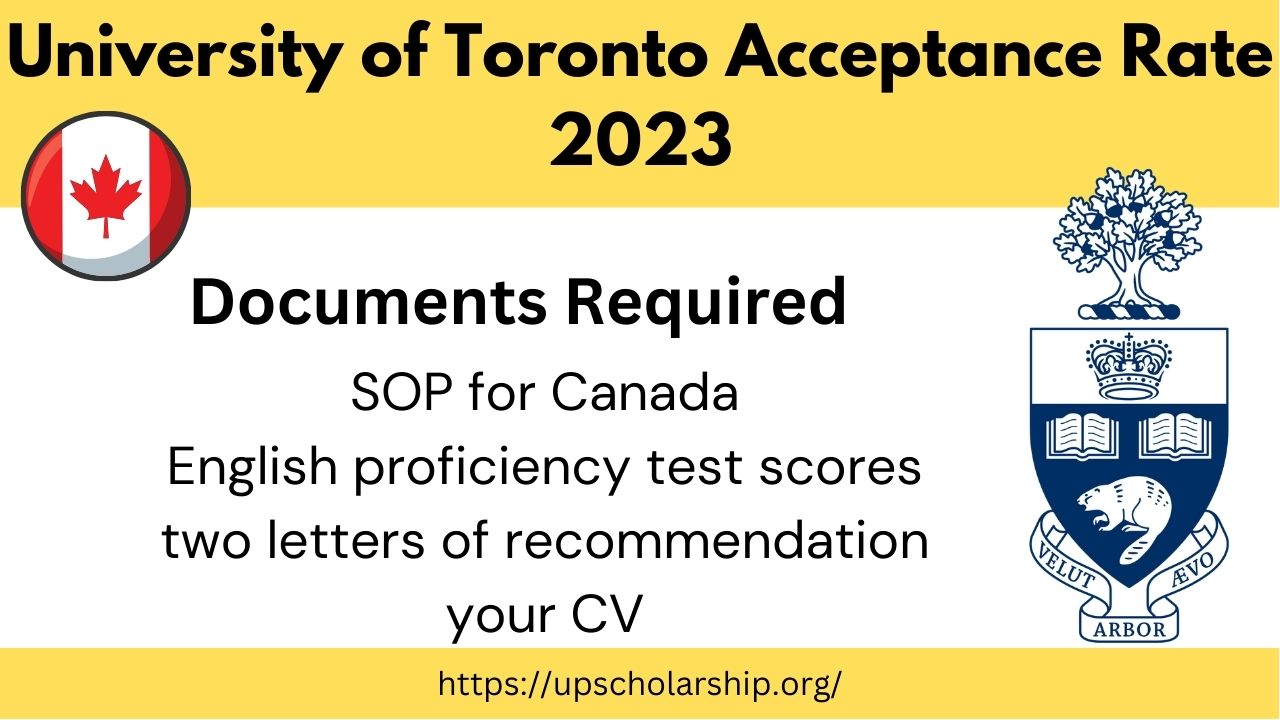 University of Toronto Acceptance Rate 2023