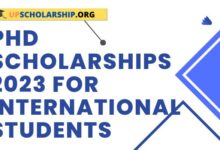 PhD Scholarships 2023 for International Students 