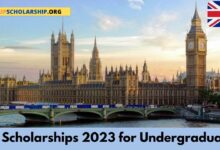 UK Scholarships 2023 for Undergraduates