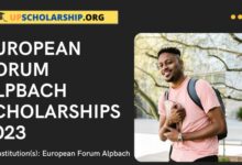 European Forum Alpbach Scholarships 2023