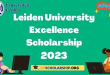Leiden University Excellence Scholarship 2023