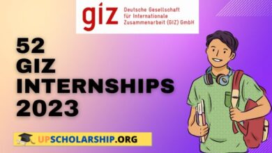 52 GIZ Internships 2023