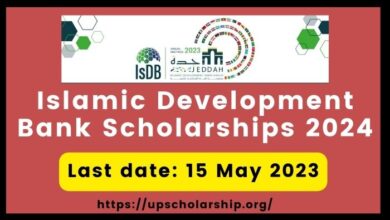Islamic Development Bank Scholarships 2024