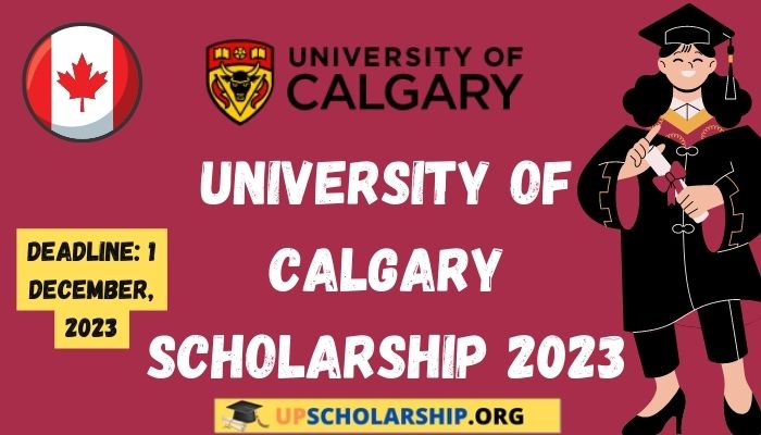 University of Calgary Scholarship 2023