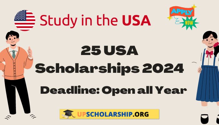 25 USA Scholarships 2024
