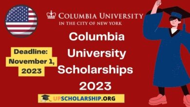 Columbia University Scholarships 2023