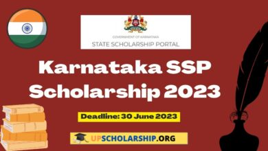 Karnataka SSP Scholarship 2023