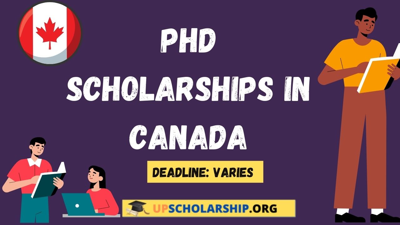 canada scholarship for phd