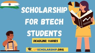 Scholarship for BTech Students