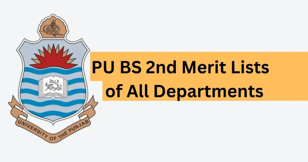 PU BS 2nd Merit Lists